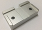 Aluminiumpräzision bearbeitete Metallteil-kundengebundene Größe CNC-Metallteile maschinell