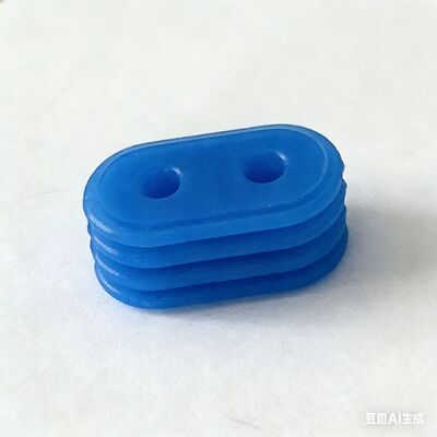 Blaue Silikon-Anti-Vibrations-Pads