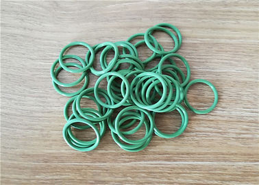 Grüne FKM-Gummio-ring Dichtungs-Verschleißfestigkeit kundengebundene Größe für Industrie