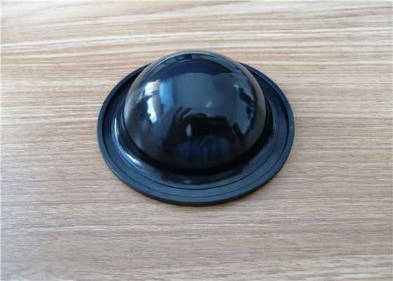 Kundenspezifischer industrieller Gummi zerteilt Plastikeinspritzungs-Gummistopfen-Teil-glatte Oberfläche