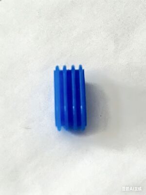 Blaue Silikon-Anti-Vibrations-Pads