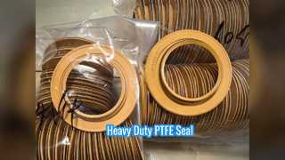 PTFE-Öldichtung Schwermaschinen-Hydraulikzylinderdichtung
